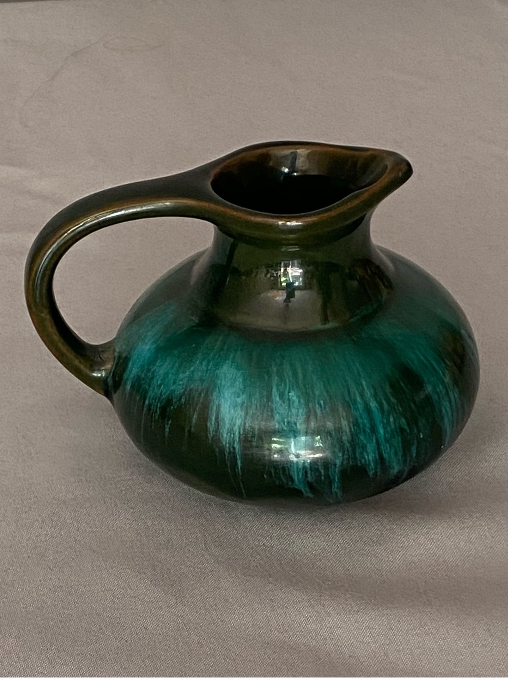 Vintage Blue Mountain Pottery creamer.